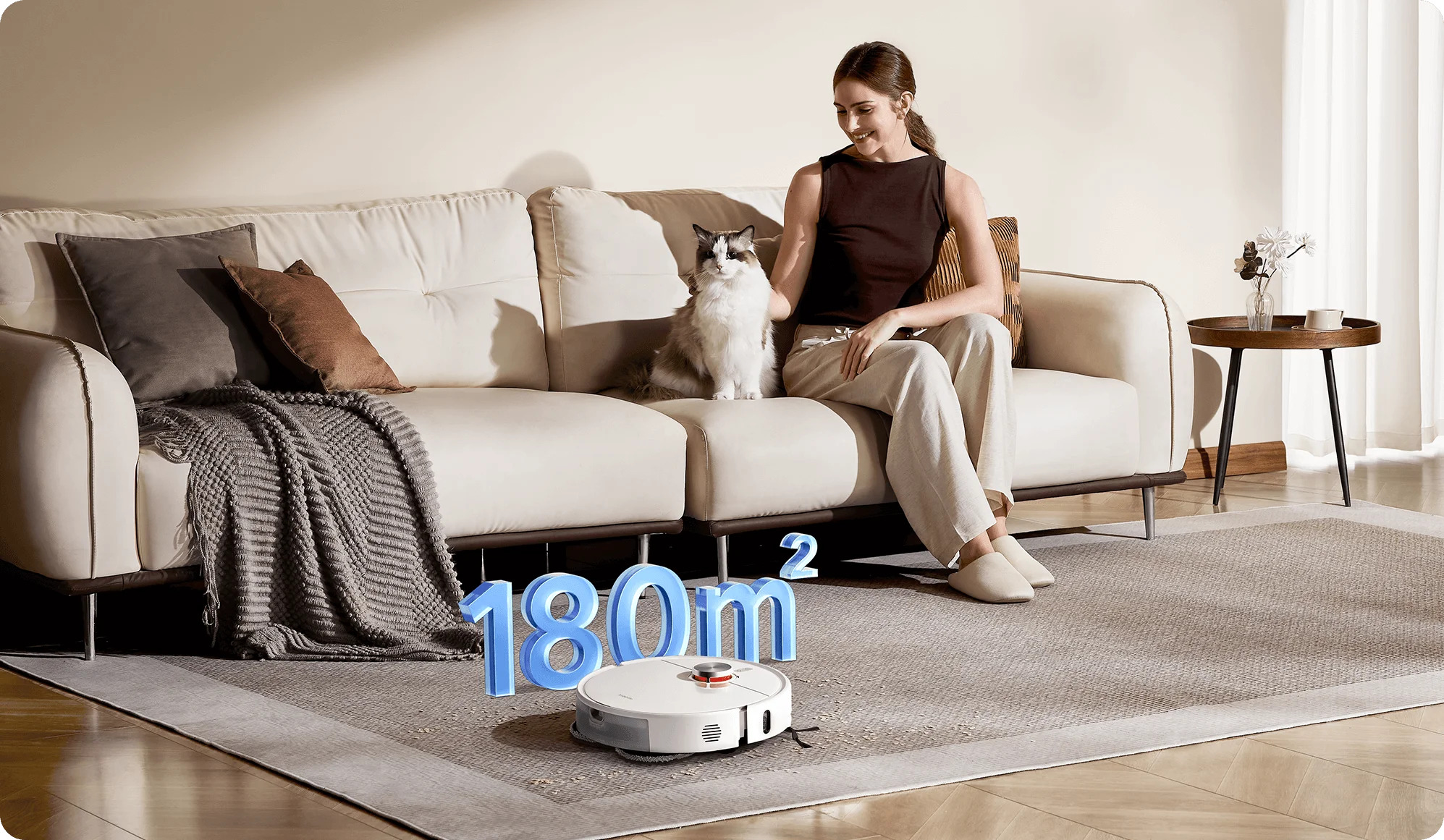 Xiaomi Robot Vacuum S40 Pro - velika baterija 180m²